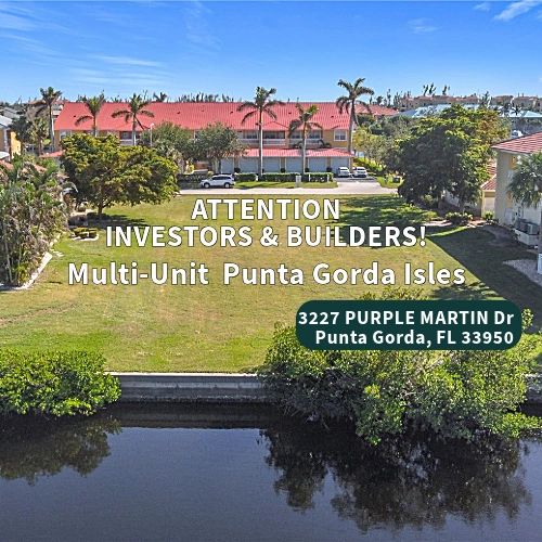 Purple Martin Drive multi-unit lot in Punta Gorda