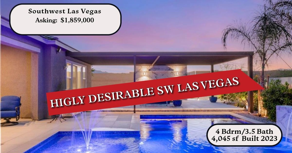 Southwest Las Vegas home